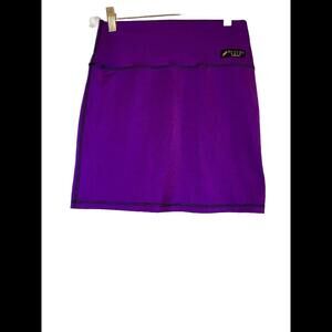 Savage Swim A Line Skirt Womens Sz M Purple Beachy Pull On